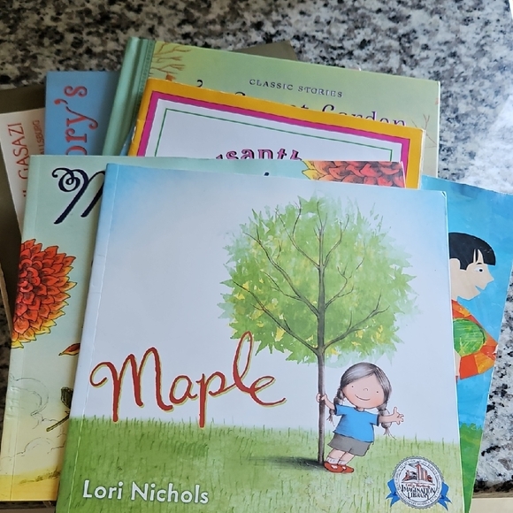 kevin henkes Other - Children's Book Collection with Maple by Lori Nichols Garden/spring Book Lot